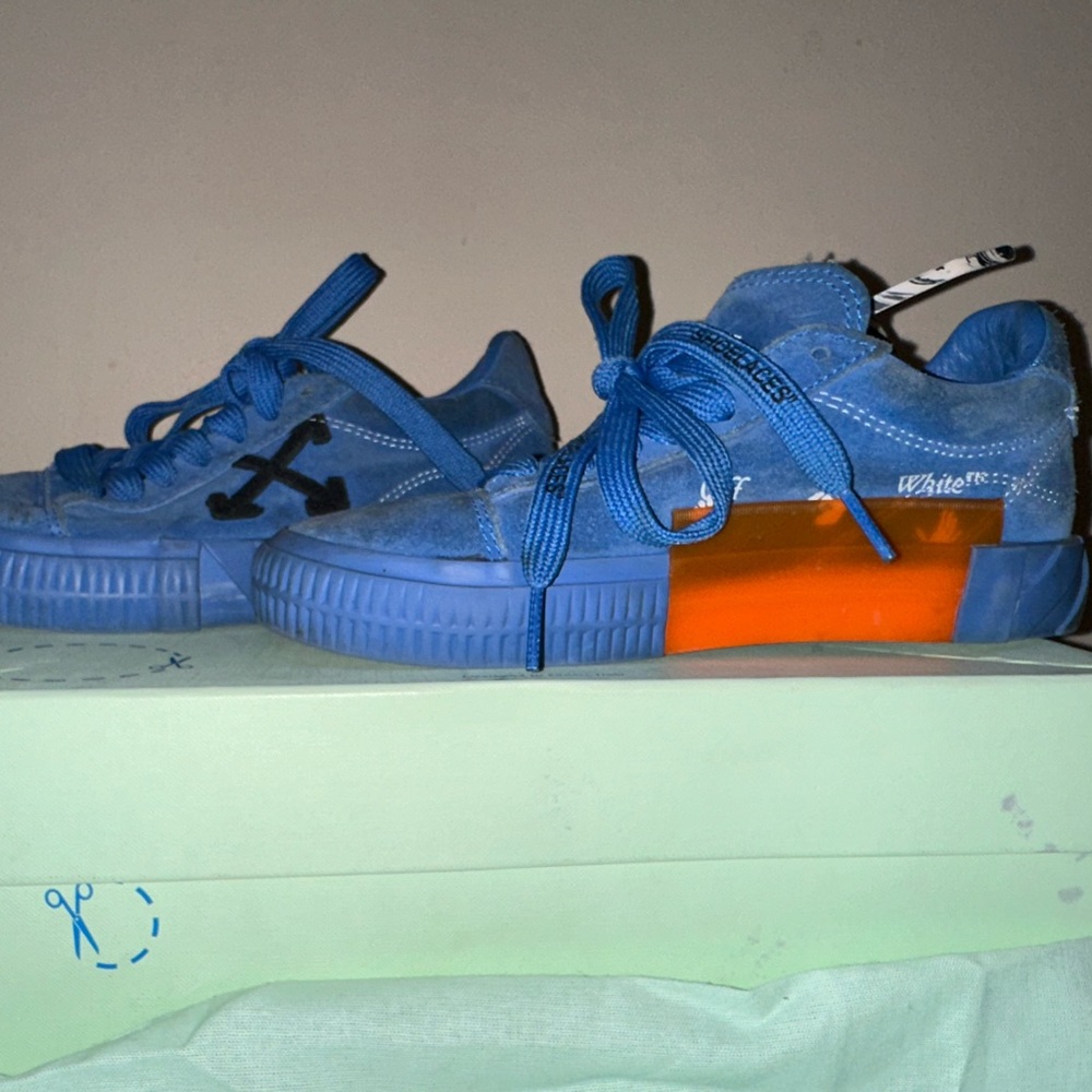 Off-White blue shoes